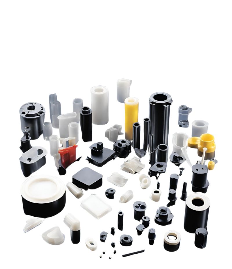 Custom high-performance plastic components supplied by AKVT